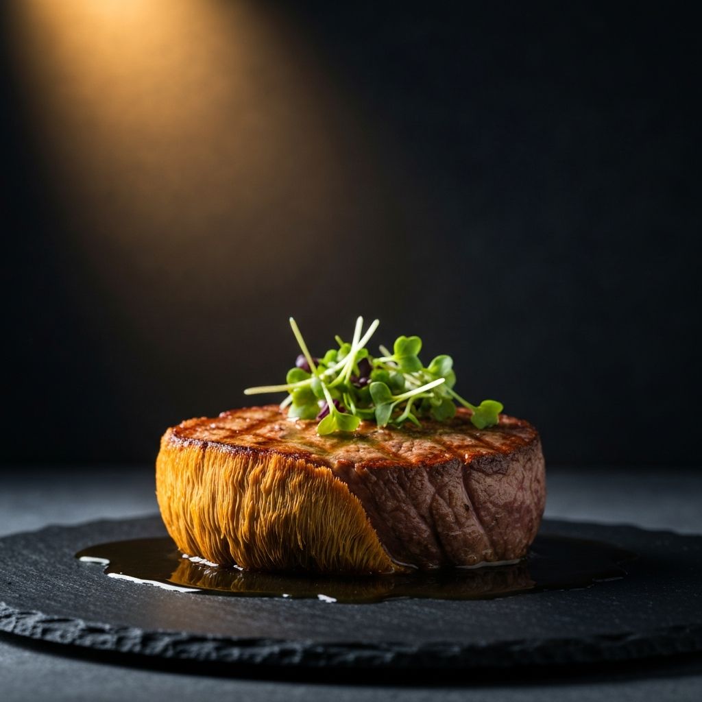 Gourmet Lion's Mane Dish